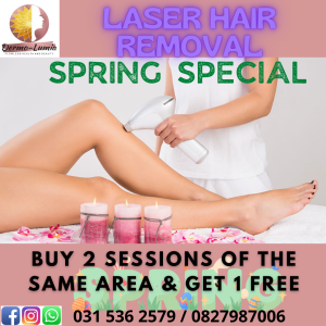 Spring Special – Laser Removal
